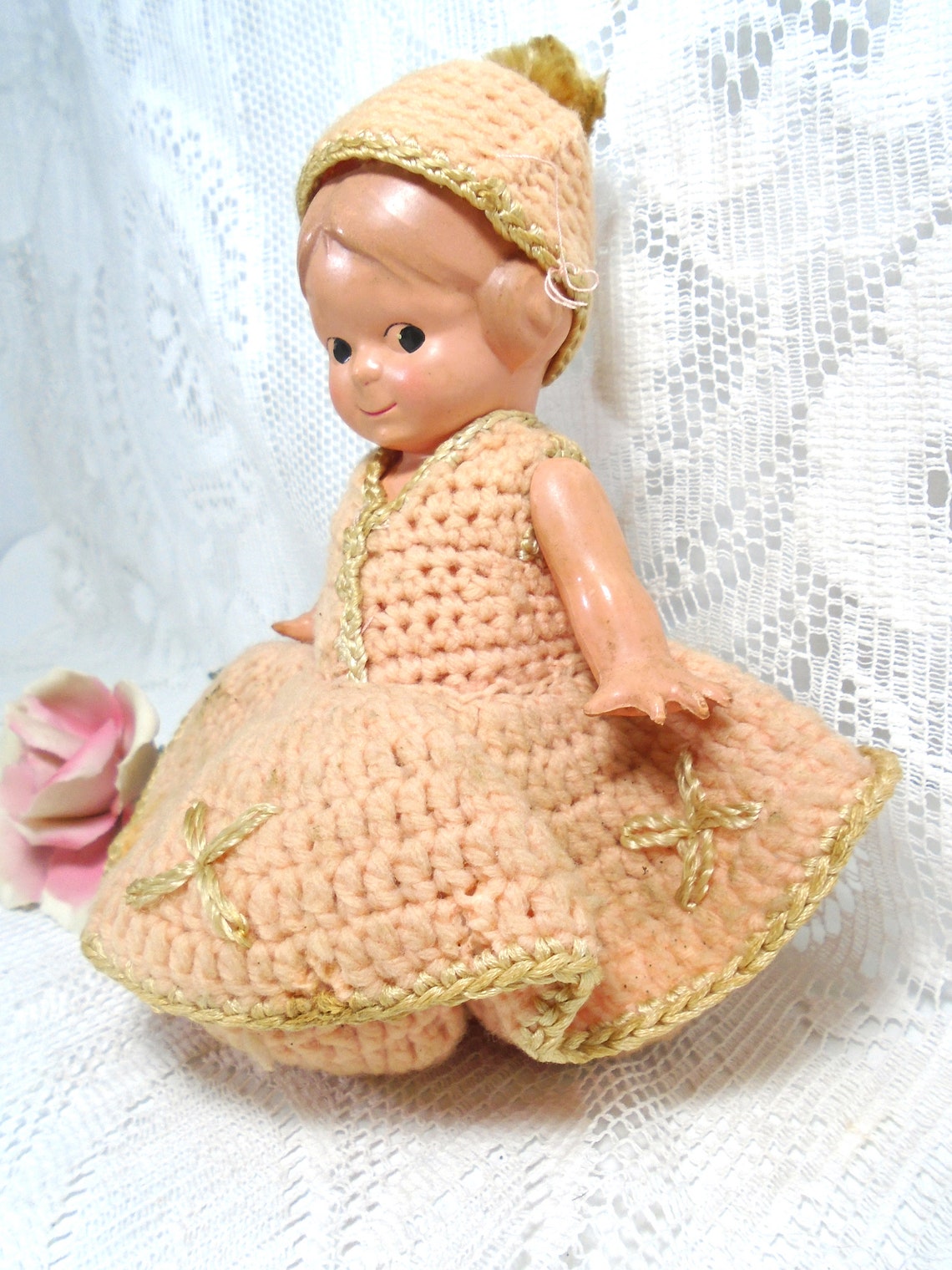Antique Turtle mark doll antique German celluloid doll | Etsy
