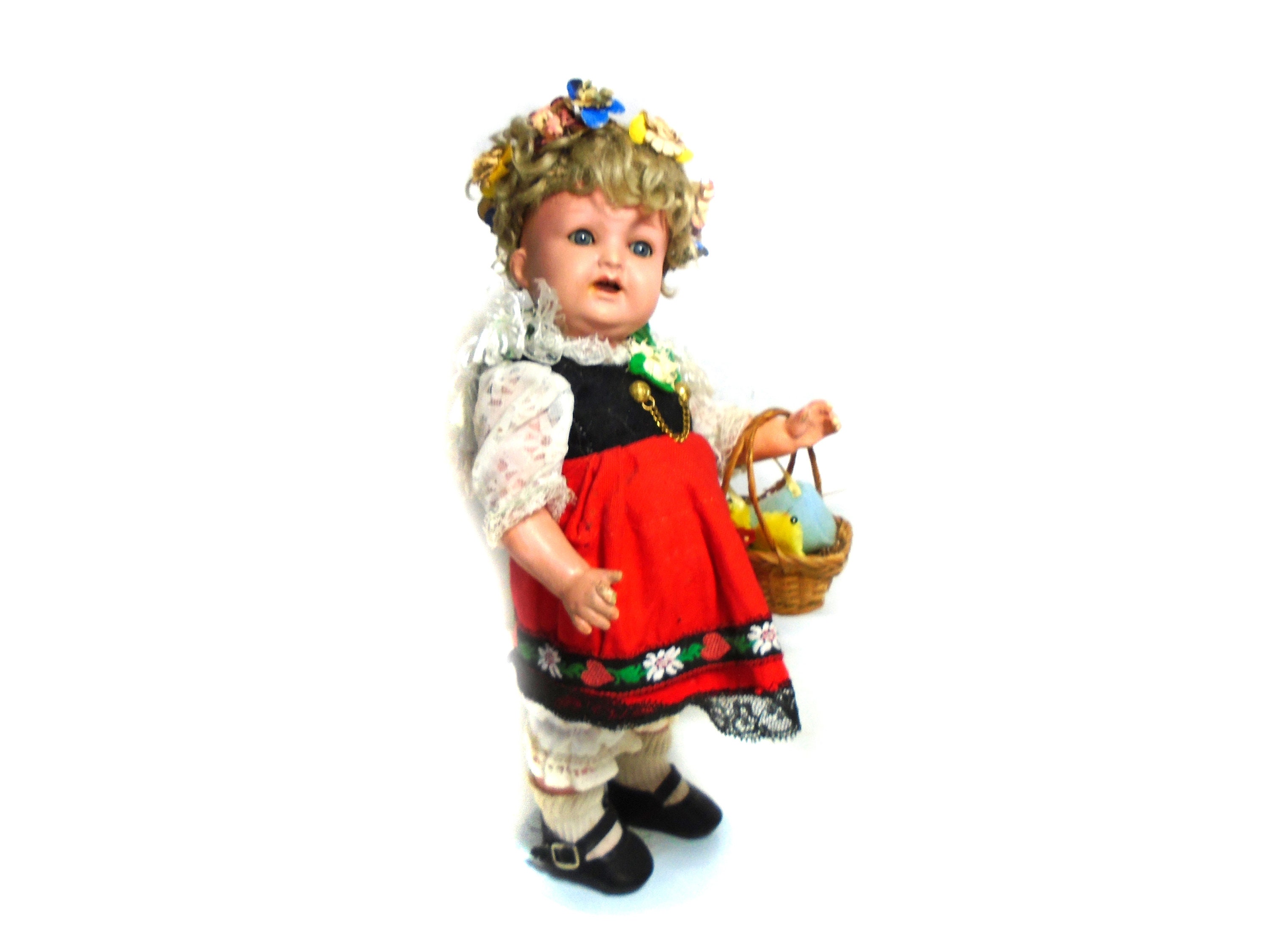Poupée Ancienne Heubach Koppelsdorf – Noire – Modèle Rare