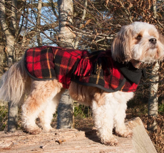 Cappotto per cani di piccola taglia, Cappotto per cani, Cappotto per cani  invernali, Foderato in pile polare, Cappotto per cani in lana tartan, Su  misura, Lana tartan, Coperta in lana scozzese 