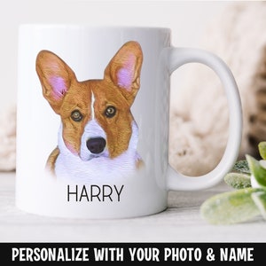 Personalized Pet Photo Mug | Custom Dog Mom Gift