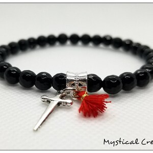 St. Michael Bracelet. Saint Michael Bracelet, Catholic Bracelet, Gift For Him or Her