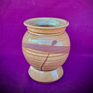 Handmade Stoneware African Violet Planter   Ships from USA