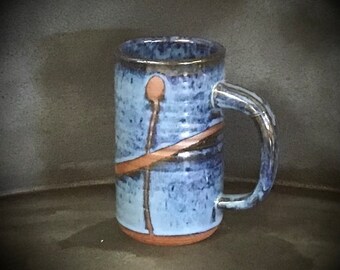 the Texas Pint   new from Bruen Pottery- this sturdy handmade Stein holds 18 ounces lead-free and dishwasher safe