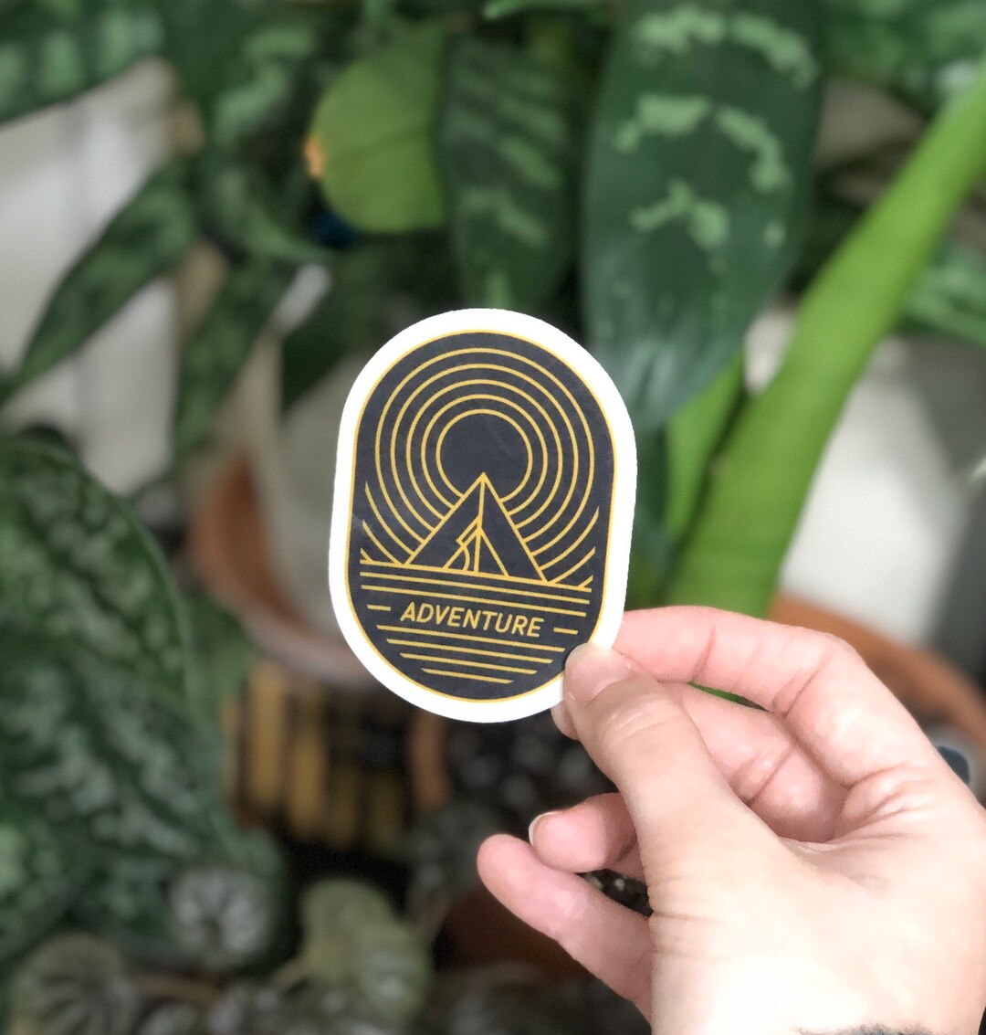 Adventure Sticker - Etsy