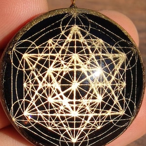 Cubo de Metatrón - Orgonita - Espiral de Tesla - efecto visual holográfico (ver video en la descripción) - cristales - Arcángel Metatrón - energía