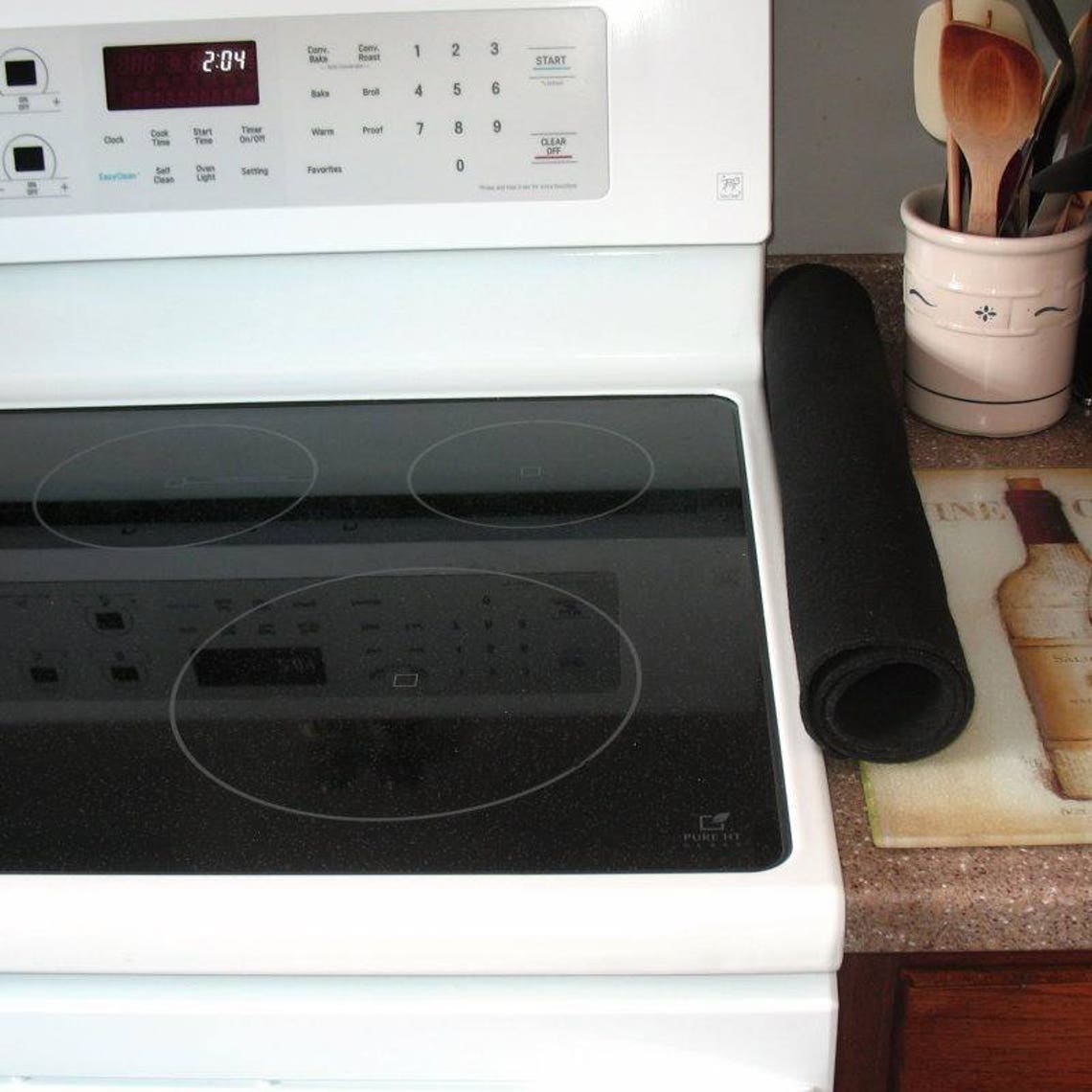 Premium Dense Felt Stove Mat Protector for Glass Top Stoves Etsy