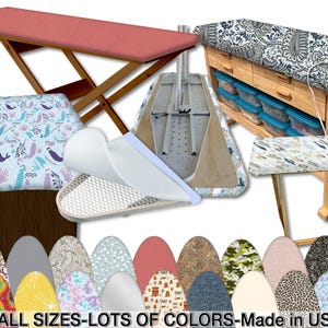 cov_Rectangle Ironing Board/Quilting Table Cover PLUS 6mm PAD Custom-Made ANY Rectangular Shape