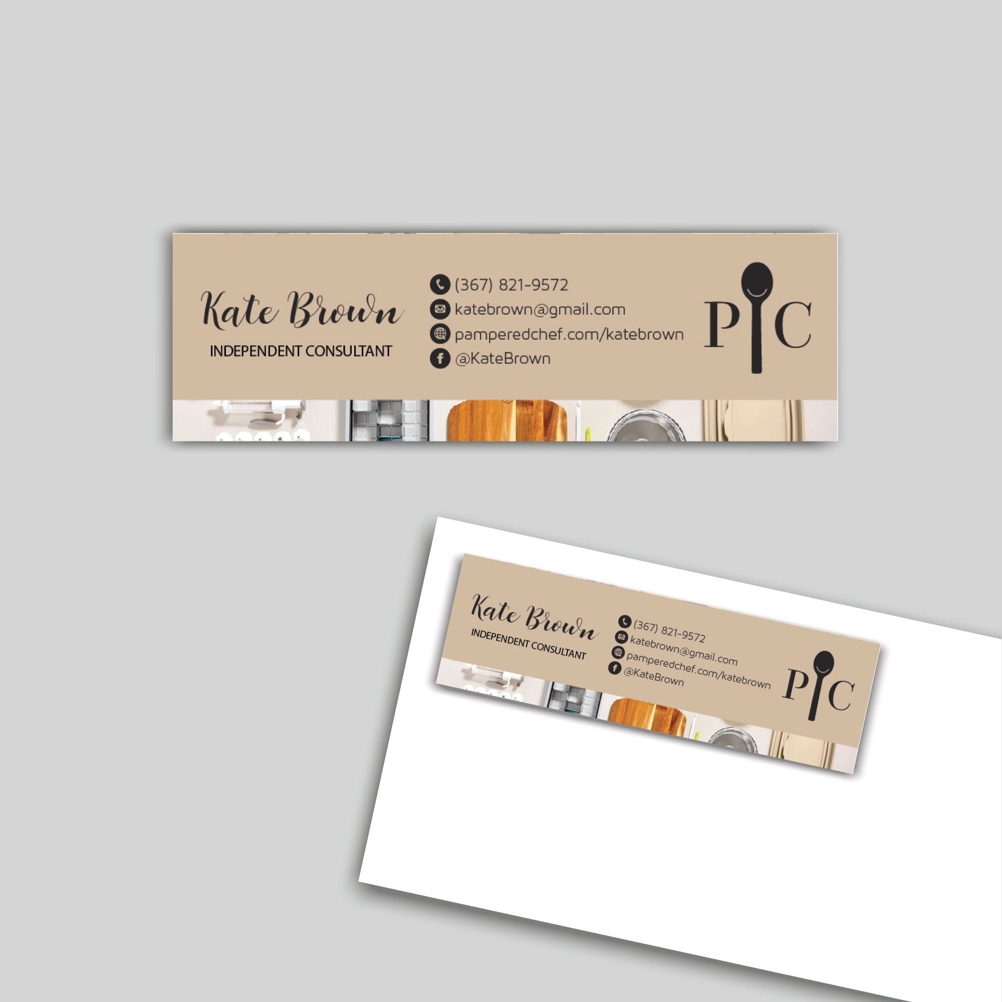 PERSONALIZED Pampered Chef Address Label Pampered Chef Etsy