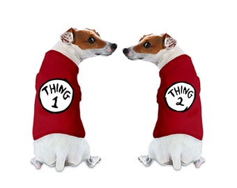 Matching Dog shirts | Thing shirts | funny matching dog shirts, matching dog outfit, personalized dog clothing, clothes for dogs