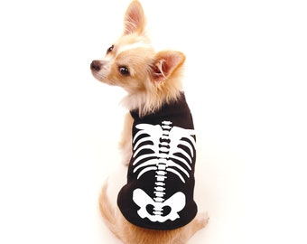 dog skeleton hoodie