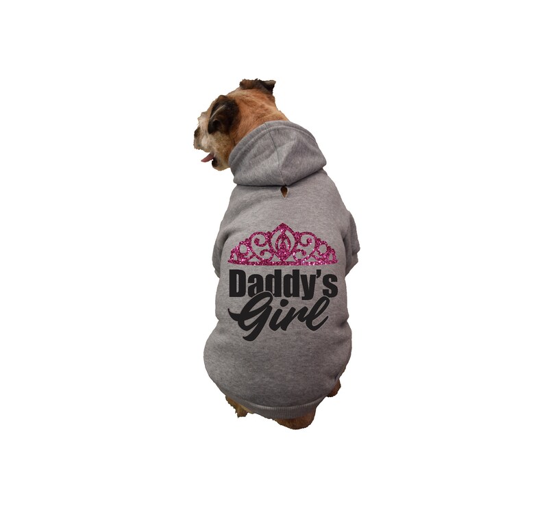Daddy's Girl Dog Shirt Dog Hoodies for Dogs Personalized Etsy
