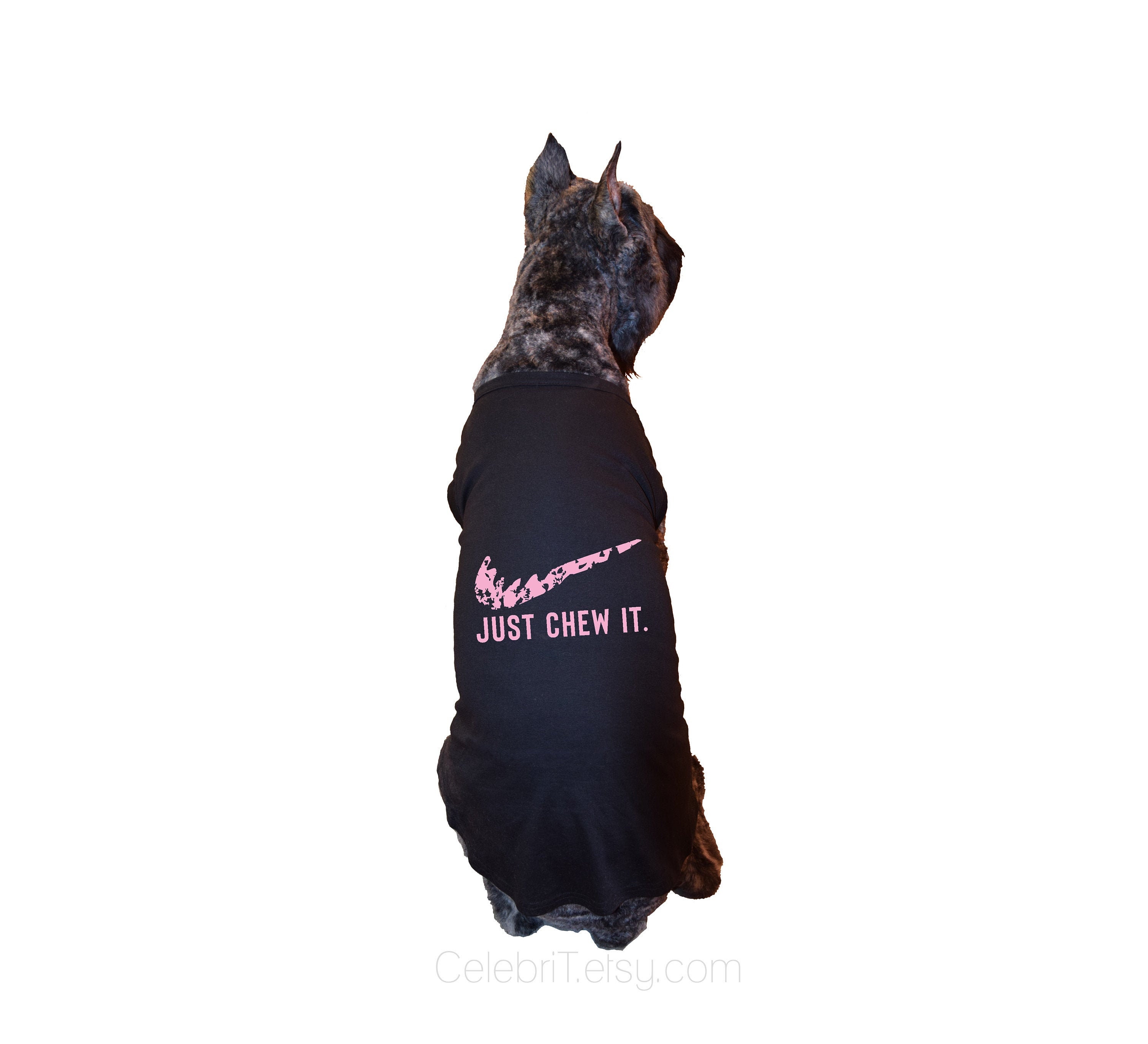 Just Chew It large dog clothes large dog shirt big dog Etsy