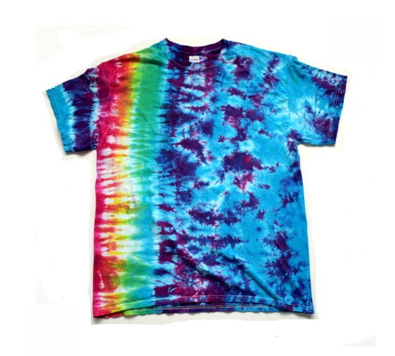 Mens Cool Tie-dye T-shirts Mens Rainbow Shirt Dreamy | Etsy