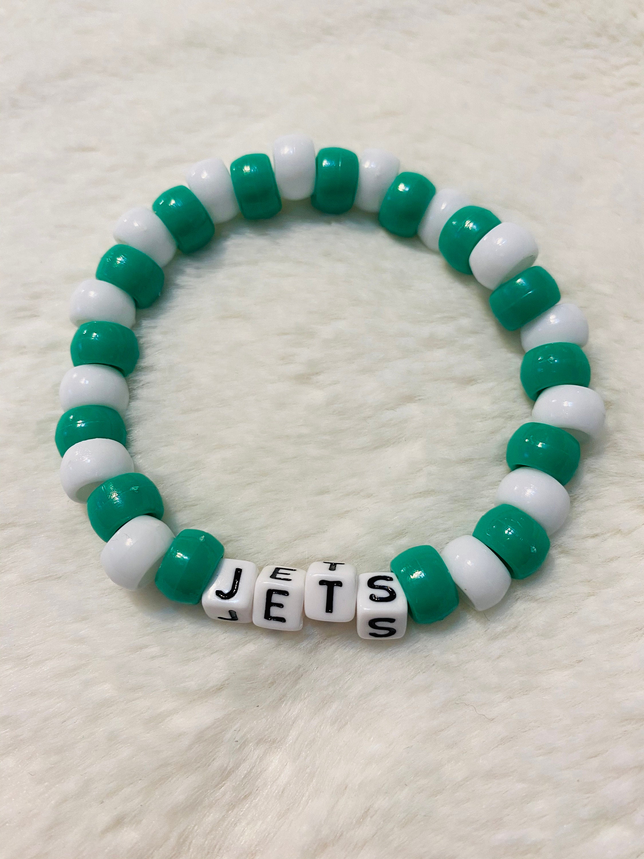 NFL FOOTBALL team bracelets 5 options Jets Panthers Patriots Etsy