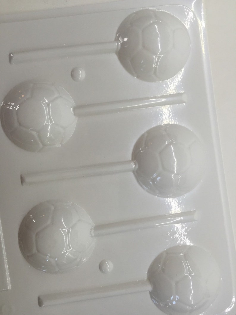 Soccer Sucker Mold Hard Candy Chocolate Isomalt Mold Lollipop Etsy