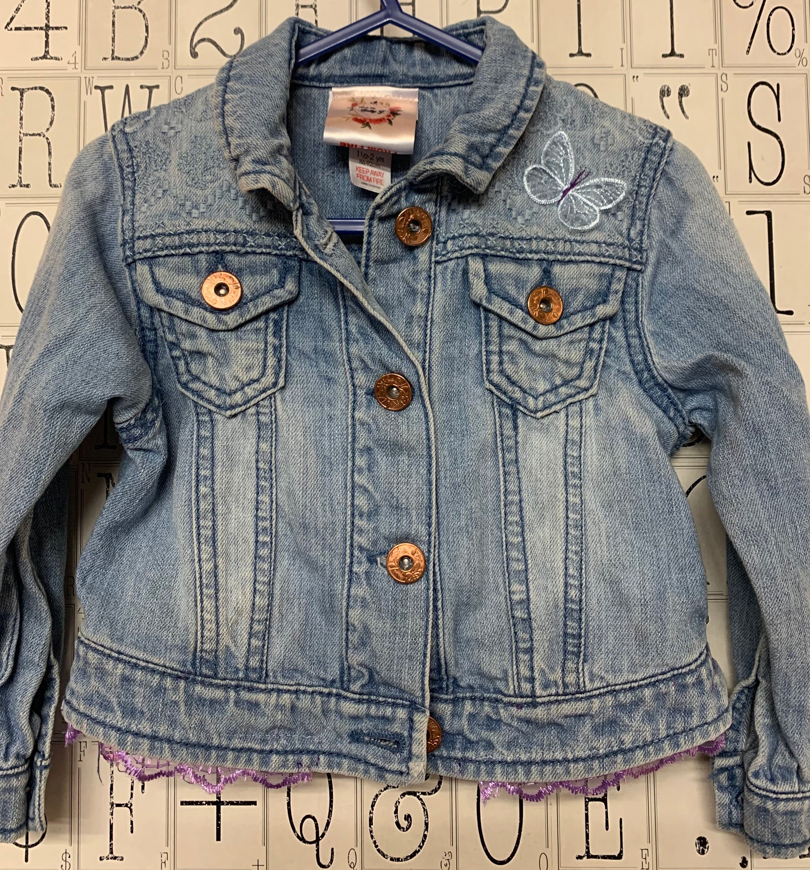 18 month jean jacket