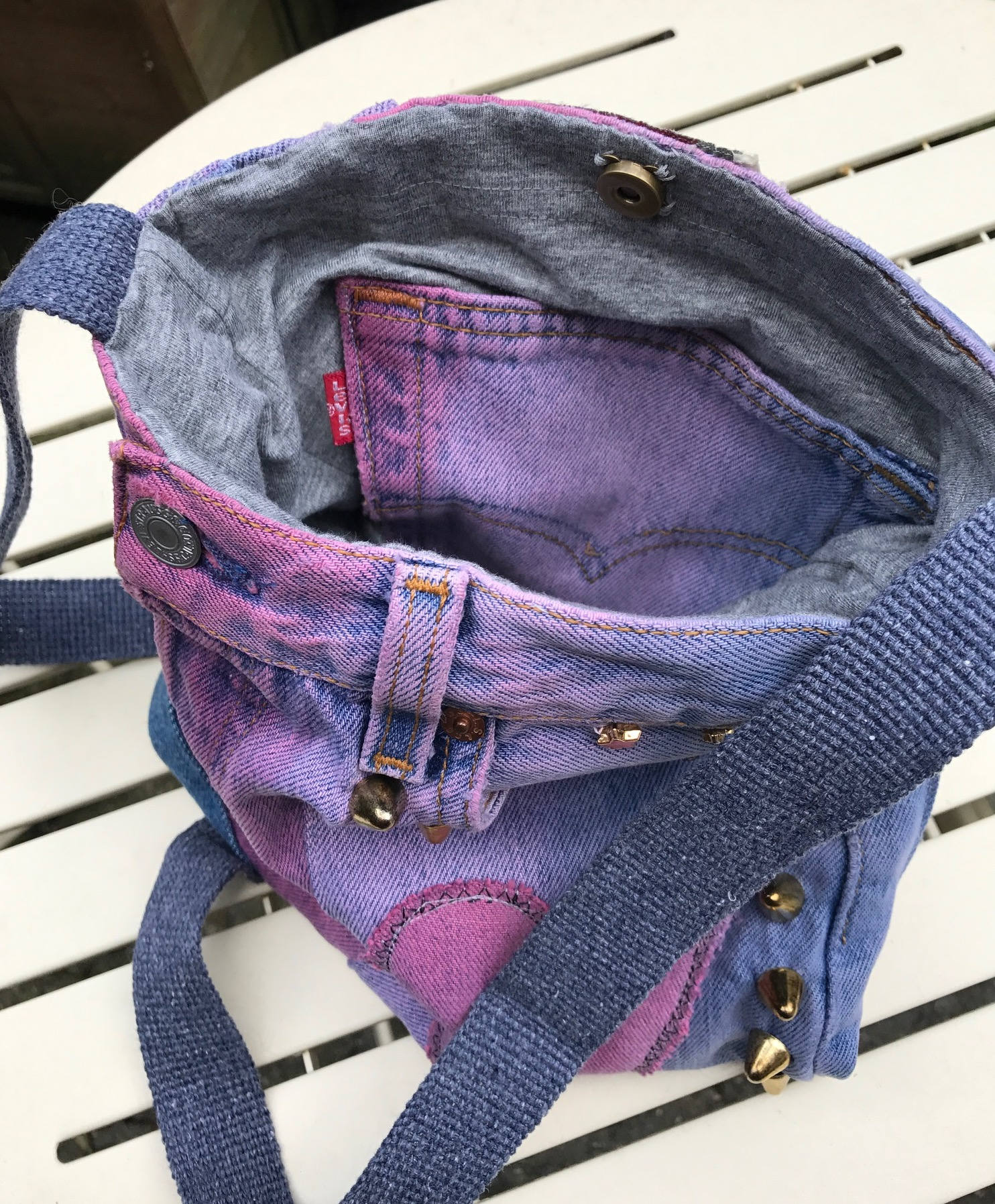 levi denim bag