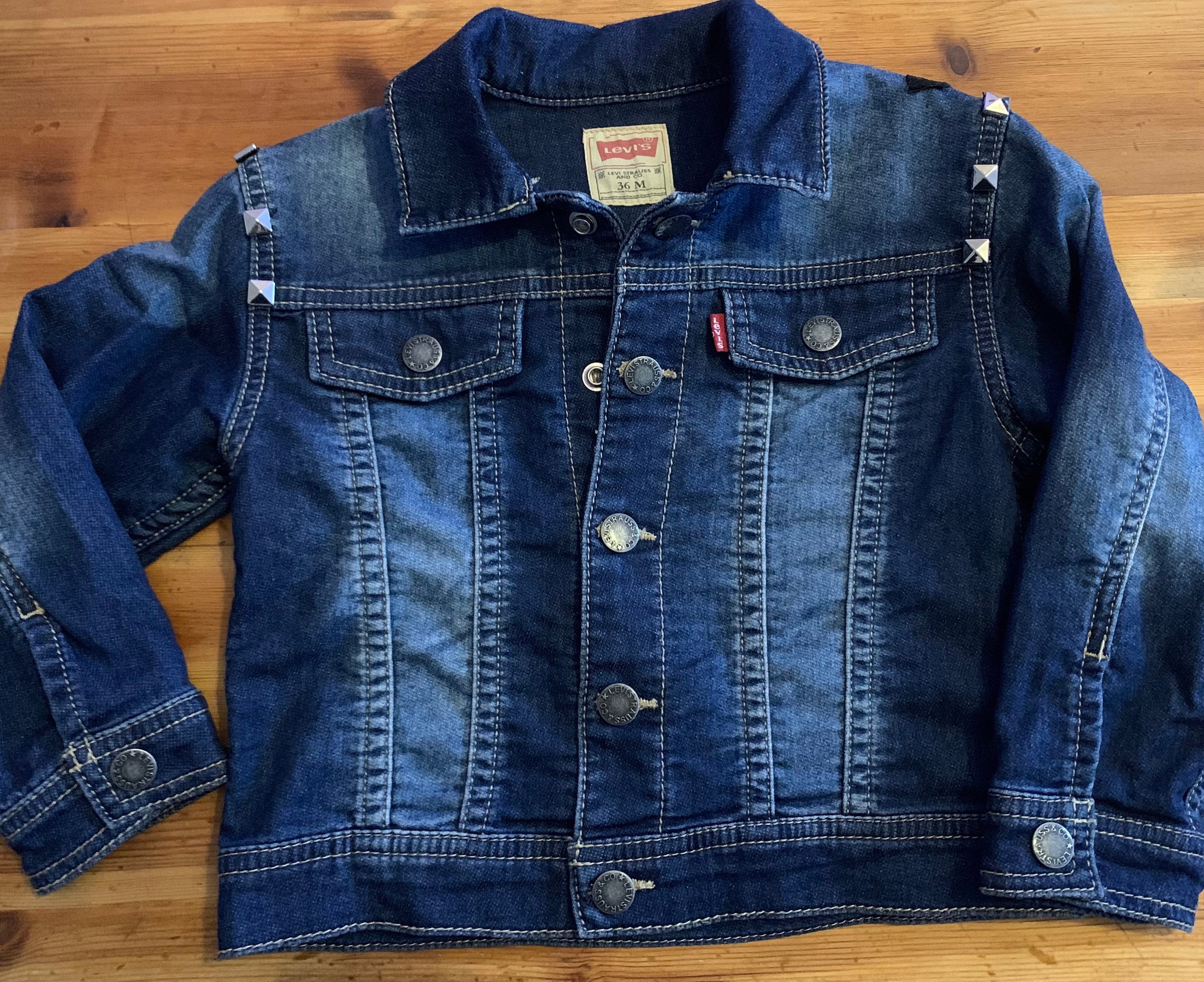 levi jean jackets for toddlers