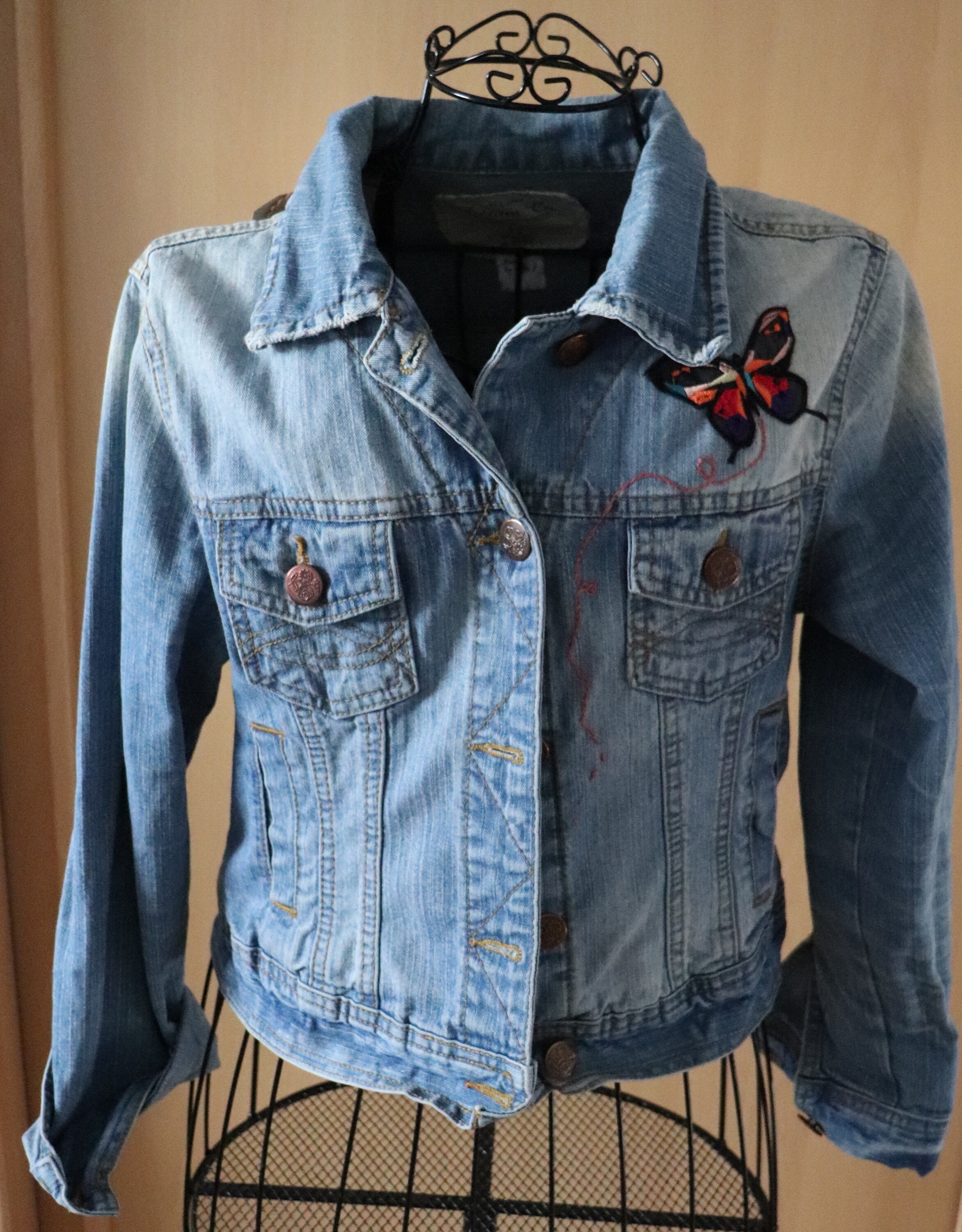 denim jacket boho