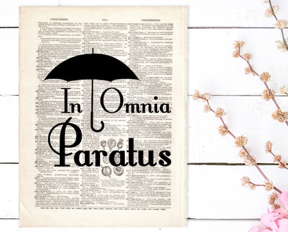 Dictionary Art Print In Omnia Paratus Ready For Anything Dorm Etsy Dictionary Art Print In Omnia Paratus Ready For Anything Dorm Etsy