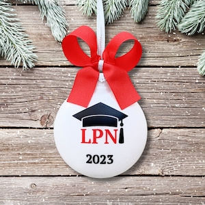LPN Nurse Graduation Gift, Nursing Graduation Gift, Nurse Ornament, LPN Gifts, LPN Graduation Gift, Nurse Graduate Gift, Lpn Graduate Gift