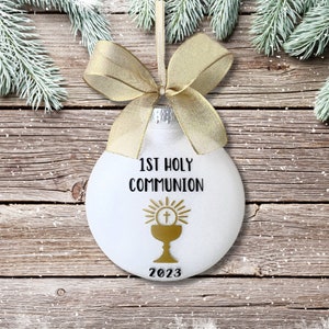 1st Communion Ornament, First Communion Gift For Girls, First Communion Gifts, First Communion Gift Boy, First Holy Communion Gift