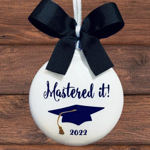 Masters Degree Graduation Gift for Her Masters Degree Etsy