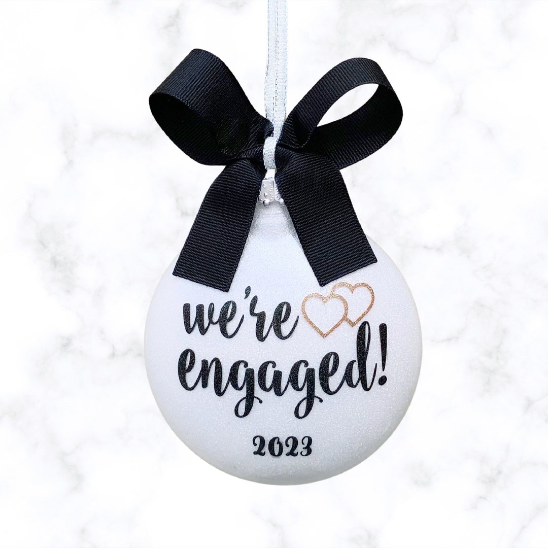 Gay Engagement Gift Gay Engagement Ornament Lesbian Etsy