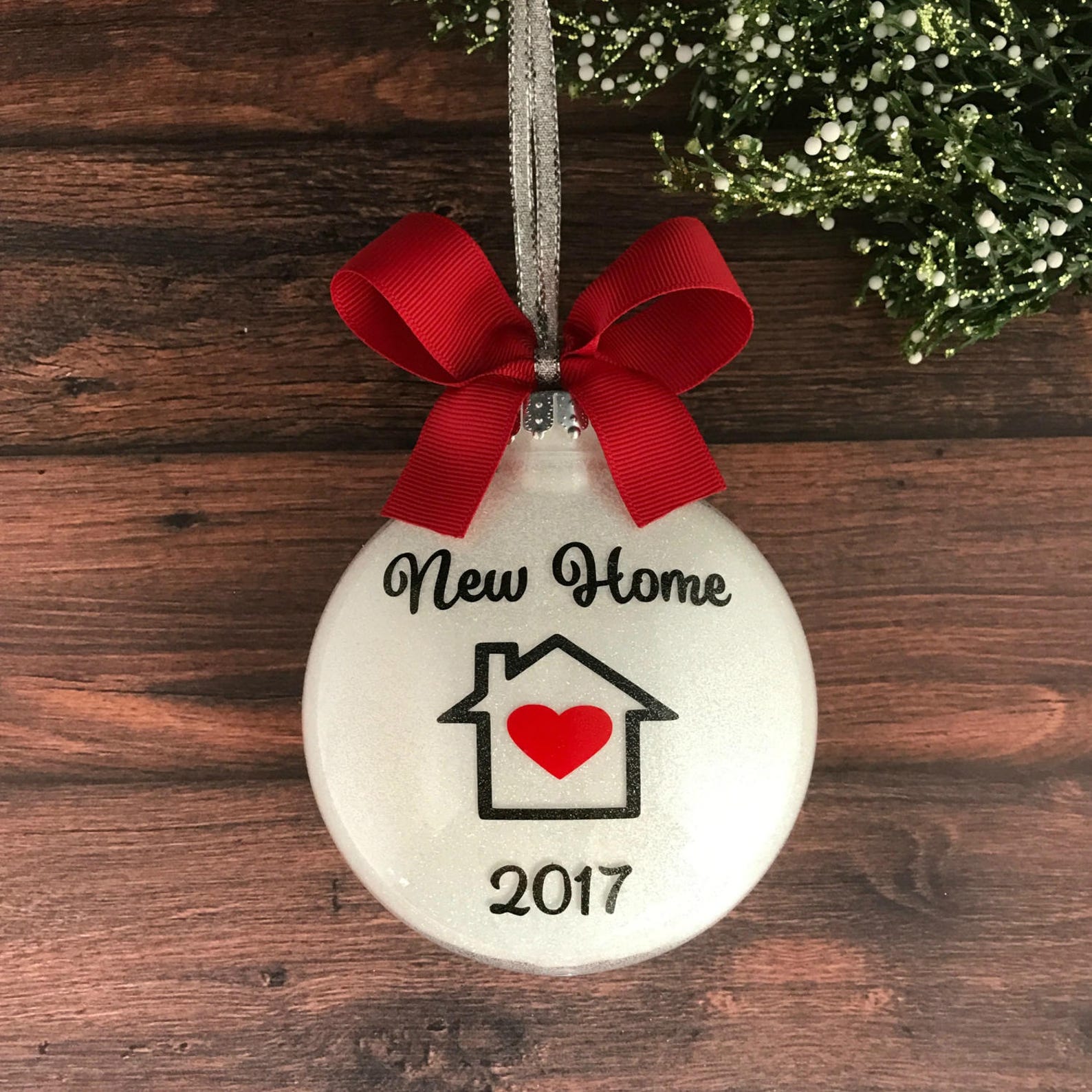 New Home Ornament Personalized New Home Housewarming Gift Etsy