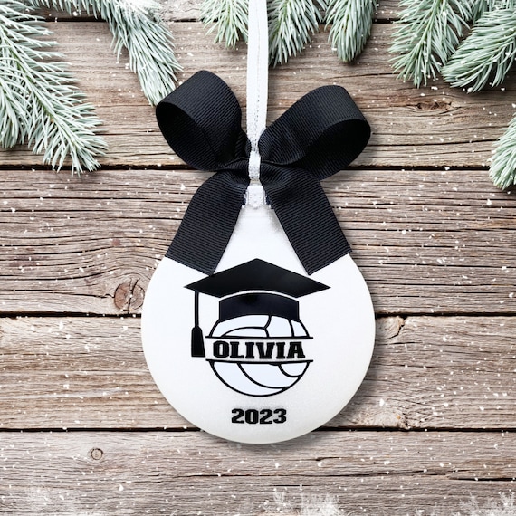 Adorno Navideño De Voleibol Personalizado Adornos Voleibol | Zazzle