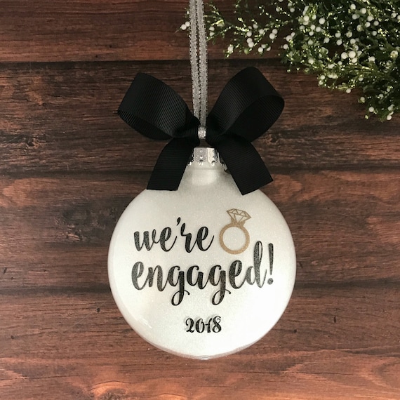 Engagement Ornament Engagement Gift Engaged Ornament Etsy image 0 - Engagement Ornament Engagement Gift Engaged Ornament Etsy