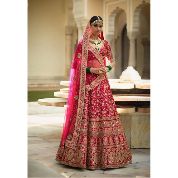 sabyasachi inspired lehenga