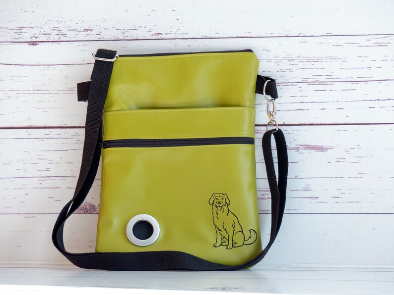 Dog Walkers Bags Waterproof Cross Body Bag Poo Bag Etsy