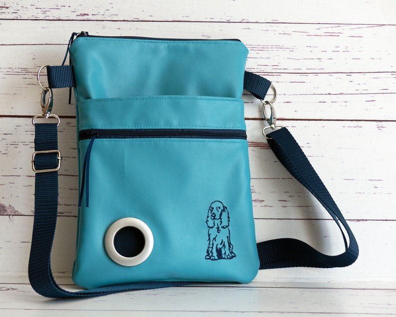 Dog Walkers Bags Cross Body Bag Poo Bag Carrier Treat Etsy