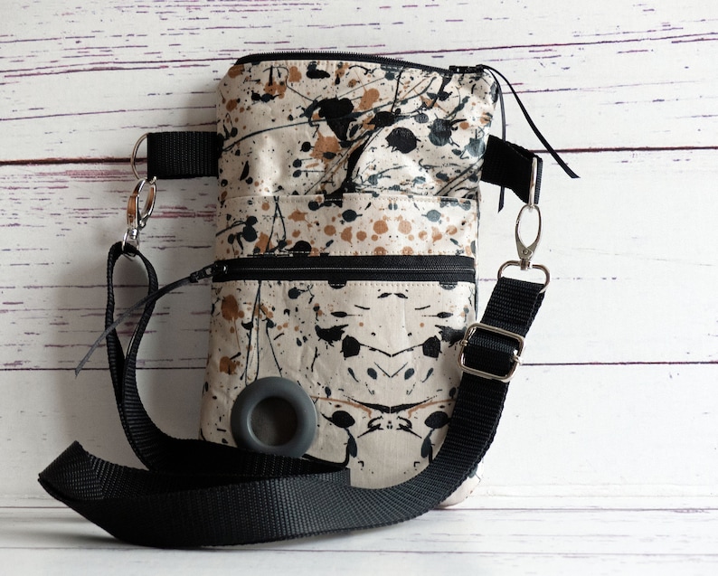 Dog Walkers Bags Waterproof Cross Body Bag Poo Bag Etsy
