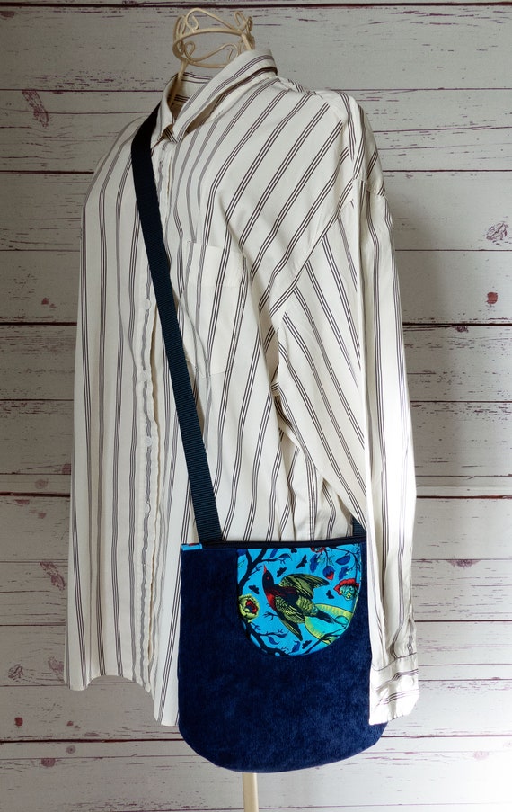 Convertible Corduroy Backpack: Crossbody Shoulder Bag, Three  display picture 2