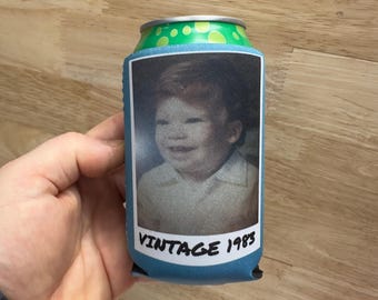 Custom Can Coolers | Personalized Neoprene Photo Beverage Holders