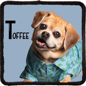 Custom Printed Iron on Patches with Black Border: Personalized Apparel Patches