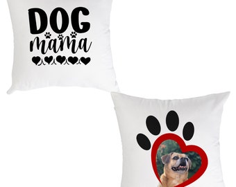 Custom Photo Throw Pillow: Double-Sided White Polyester Peach Skin (15.7" Square)