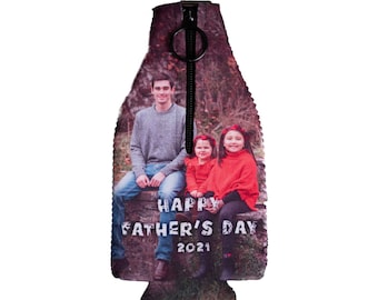 Custom Photo Neoprene Bottle Cooler: Personalized Beverage Insulator