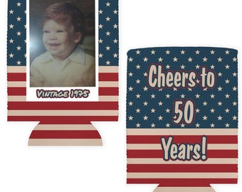 Custom 16oz Neoprene Can Cooler: Personalized Photo Beverage Holder