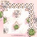 Cactus Paper Pack, Succulent Digital Paper Pack, Terrarium Botanical ...