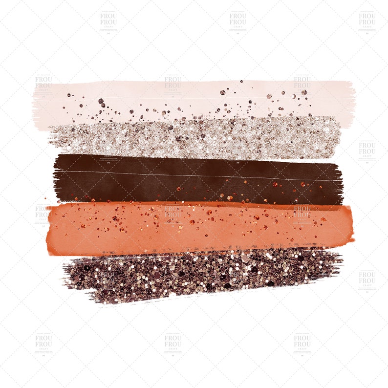 Download Fall Brush Strokes Copper Pastel Beige Thanksgiving Clip ...