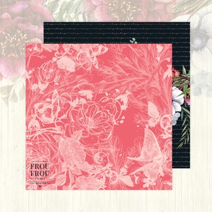 Girl Boss Paper Pack, Romantic Floral Paper Pack, Feminine Planner ...