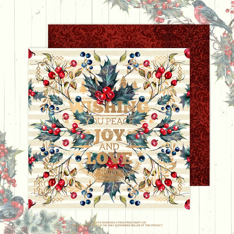 Retro Christmas Planner Stickers Christmas Paper Pack Xmas Phone Wallpaper Winter Xmas Fabric Watercolor Christmas Digital Designer Pad
