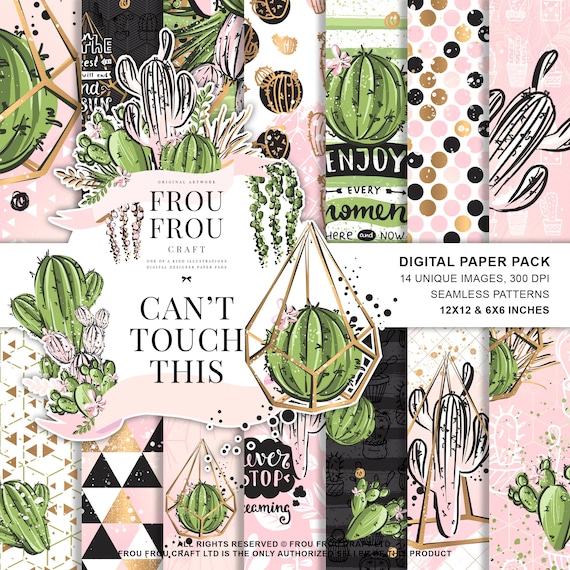 Kaktus Papier Pack, Sukkulenten Digital Papier Pack, Terrarium Botanische  Planner Aufkleber, Designer Papier Pad, Pastell Blumen Stoff, Geometrisch -  Etsy sterreich