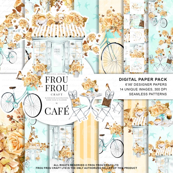 Printable Paper Cafe - Etsy