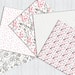 Watercolor Wedding Digital Paper Pack Instant Download Silver Pink ...