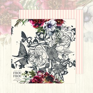 Girl Boss Paper Pack, Romantic Floral Paper Pack, Feminine Planner ...