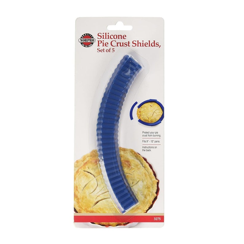 Norpro 5pc Adjustable Reusable Pie Crust Burning Shield Fits Etsy